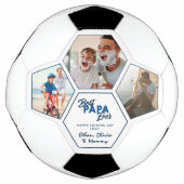 Modern 3 Fotomaterial Beste Papa je Fußball (Vorderseite)