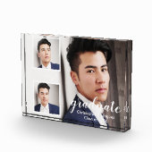 Modern 3 Photo Graduation Photo Block (Rechts)