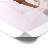 Modern 4 Foto Collage Gold Wedding Welcome Square Poster (Ecke)