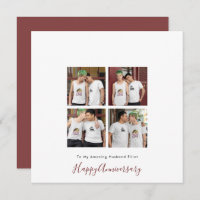 Modern 4 Foto LGBT Gay Liebe Husband Jubiläum