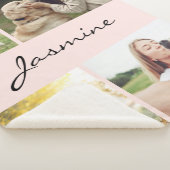 Modern 4 Foto Sammelhund Rosa Sherpadecke (3/4)