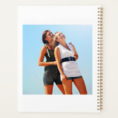 Modern 4 Photo Collage Besties Adventure Year  Planer (Rückseite)