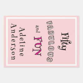 Modern 50 Pink Wrapping Paper Flat Sheet Set of 3 Geschenkpapier Set