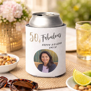 Modern 50 und Fantastisch Foto 50. Geburtstag Dosenkühler