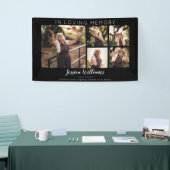 Modern 5 Foto Collage Memorial Banner (Messeveranstaltung)