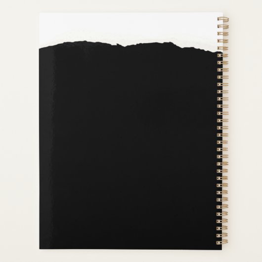 Modern 6 FotoCollage Oma Personalisiert Planer (Rückseite)