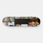 Modern 7 Photo Collage Custom  Skateboard (Horizontal)