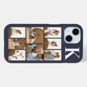 Modern 8 Foto Grau Case-Mate iPhone Hülle (Rückseite (Horizontal))