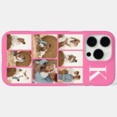 Modern 8 Foto Rosa Case-Mate iPhone Hülle (Rückseite (Horizontal))