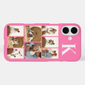 Modern 8 Foto Rosa Case-Mate iPhone Hülle (Rückseite (Horizontal))