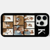Modern 8 Foto Schwarz Case-Mate iPhone Hülle (Rückseite (Horizontal))