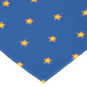 Modern Abschluss Super Grad Logo Tischdecke (Schrägansicht)
