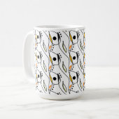 Modern Abstract Art Coffee Mug #1 Kaffeetasse (Vorderseite Links)