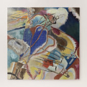 Modern Abstract Art Improvisation Nr. 30 Kandinsky Puzzle (Horizontal)