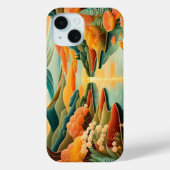 Modern Abstract Art phone case (Rückseite)