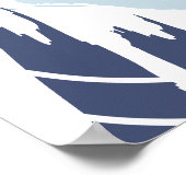 Modern Abstract Art Poster (Ecke)