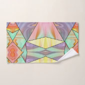 Modern Abstract boho Marble Art Badhandtuch Set (Handtuch)