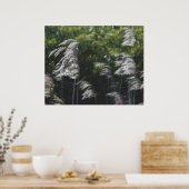 Modern Abstract Botanical Art – Nature Shapes Poster (Küche)