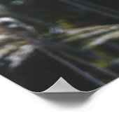 Modern Abstract Botanical Art – Nature Shapes Poster (Ecke)