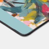 Modern Abstract Botanical Tree Personalized Schreibtischunterlage (Ecke)