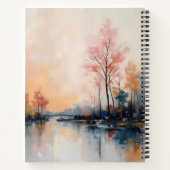 Modern Abstract Business Notebook – Corporate Gift Notizblock (Rückseite)