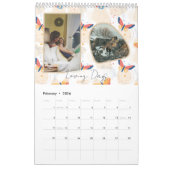 Modern Abstract Butterflies Photo Calendar 2026 Kalender (Feb 2026)