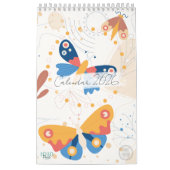 Modern Abstract Butterflies Photo Calendar 2026 Kalender (Titelbild)