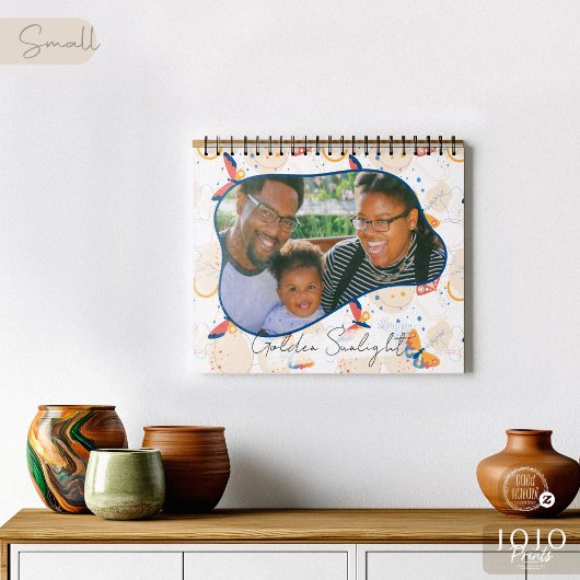 Modern Abstract Butterflies Photo Calendar 2026 Kalender