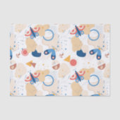 Modern Abstract Butterflies Seidenpapier (Vorderseite)