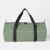 Modern abstract digital pattern design 1239 duffle bag (Rückseite)