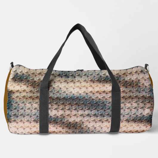 Modern abstract digital pattern design 1240 duffle bag (Vorderseite)