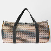 Modern abstract digital pattern design 1240 duffle bag (Rückseite)