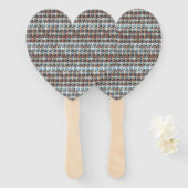 Modern abstract digital pattern design 1241 fächer (Vorne und Hinten)