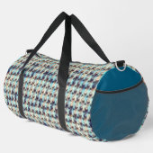 Modern abstract digital pattern design 1242 duffle bag (Rechte Ecke)