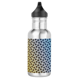 Modern abstract digital pattern design 1243 edelstahlflasche