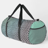 Modern abstract digital pattern design 1246 duffle bag (Rechte Ecke)