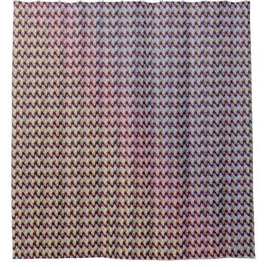 Modern abstract digital pattern design 1260 duschvorhang (Vorderseite)