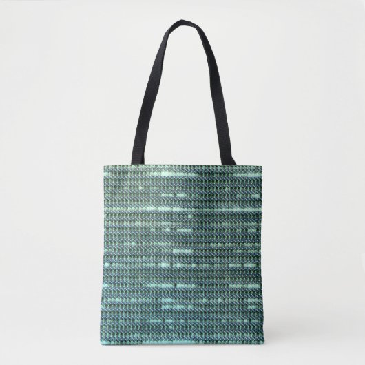 Modern abstract digital pattern design 1261 tasche (Vorderseite)