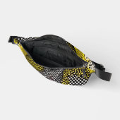 Modern Abstract Dot Pattern  Bauchtasche (Offen)