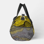 Modern Abstract Dot Pattern  Duffle Bag (Rechts)