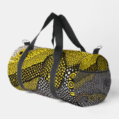 Modern Abstract Dot Pattern  Duffle Bag (Rechte Ecke)
