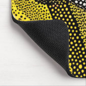 Modern Abstract Dot Pattern  Mousepad (Ecke)