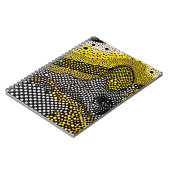 Modern Abstract Dot Pattern  Notizblock (Linke Seite)