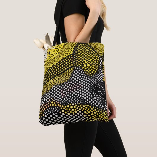 Modern Abstract Dot Pattern  Tasche (Von Nahem)