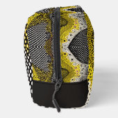 Modern Abstract Dot Pattern  Waschbeutel (Rechts)