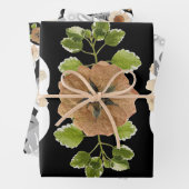 Modern abstract floral art geschenkpapier set (Beispiel)