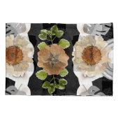 Modern abstract floral art kissenbezug (Rückseite)