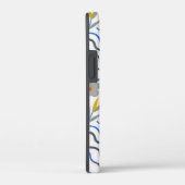 Modern Abstract Flowers Boho Wavy Case-Mate iPhone Hülle (Rückseite / Rechts)