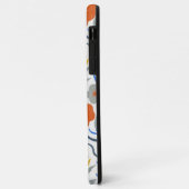 Modern Abstract Flowers Boho Wavy Case-Mate iPhone Hülle (Hinten/Links)