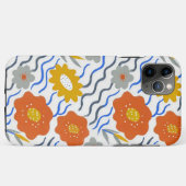 Modern Abstract Flowers Boho Wavy Case-Mate iPhone Hülle (Rückseite (Horizontal))